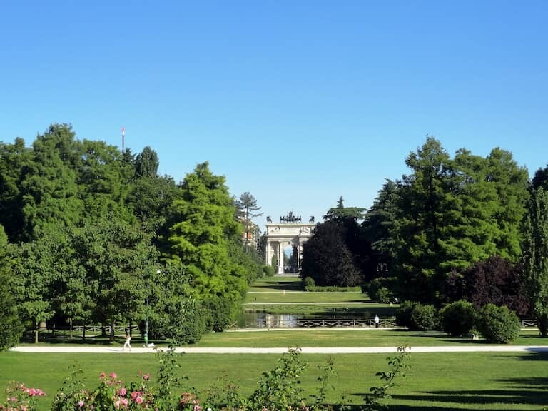  Parque Sempione en Milán